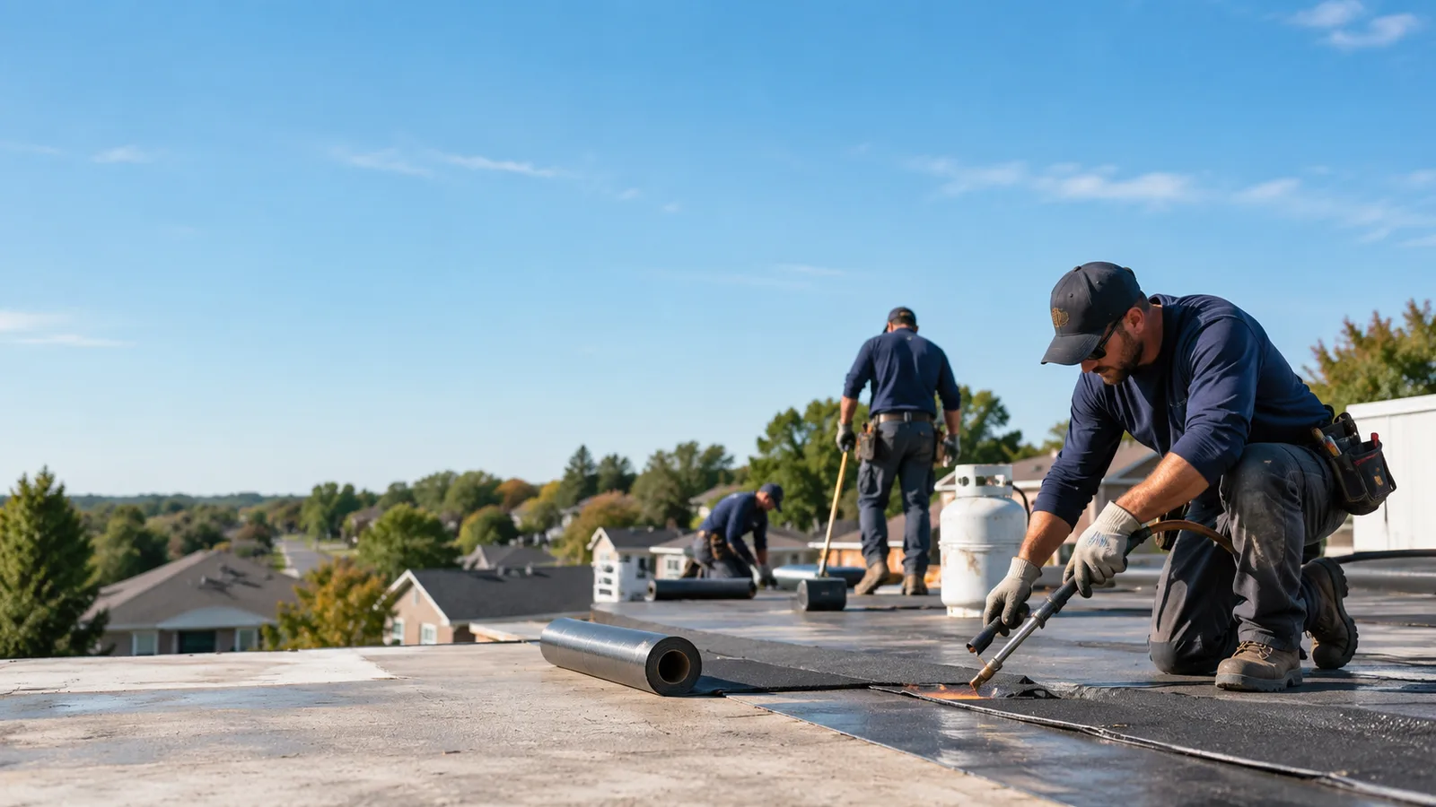 Flat Roof Leak Repair providers in Evart, MI